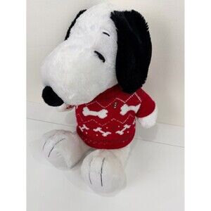 Build-A-Bear Snoopy Peanuts Movie Plush Holiday Sweater Christmas 2015